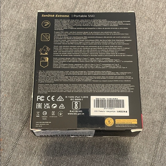 San Disk portable SSD - Picture 4 of 7